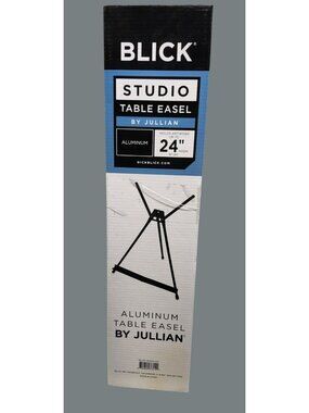 NIB Table Easel Blick Studio by Jullian Expandable Adjustable Aluminum Black